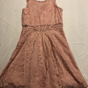 Girls Dress size small, Bloomingdales, blush pink